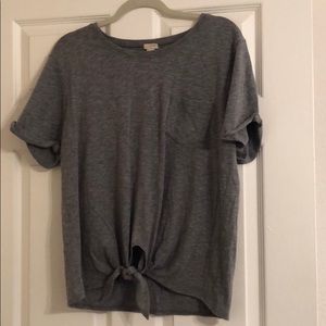 JCrew Tie Tee